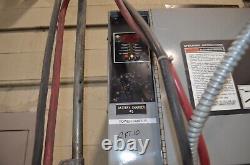 HERTNER 1W12 865 24 VOLT 3 PHASE AUTO 6000 Battery Charger AND STAND