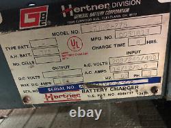 HERTNER Auto 1000 L-A Type Battery Charger 3TN12-775 3 PH Untested Used