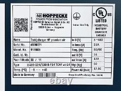 HOPPECKE TRAK CHARGER D480 G24/130 B-F14 TCHF air14 FORKLIFT BATTERY CHARGER 24V