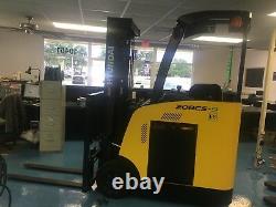 HYUNDAI 20BCS-9 3-WHEEL COUNTERBALANCE BATTERY FORKLIFT TRUCK WithCHARGER