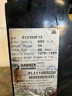 Hawker 012100F13 Forklift Battery 24V, 30 Amps