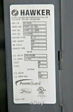 Hawker 24V Battery Charger (PH3M-12-550)
