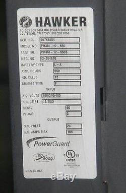 Hawker 24V Battery Charger PH3M-12-550