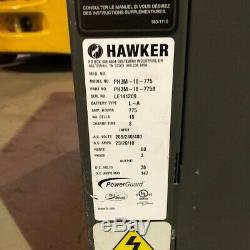 Hawker 36 Volt Used Forklift Charger 3 Phase 775 Amp Hours