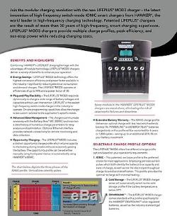 Hawker LifePlus MOD3 24/36/48 Volt Industrial Forklift Battery Charger 480V