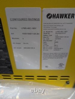 Hawker Life Plus Mod 3 Forklift Charger LPM3-48C-180Y