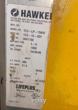 Hawker Life-Plus TC3-LP-15KW Forklift Battery Smart Charger DC volts 48/72/80
