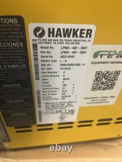 Hawker, Lpm3-48f-300y, Lifeplus Mod3 Battery Charger 480v 3ph Out 24/36/48v 300a