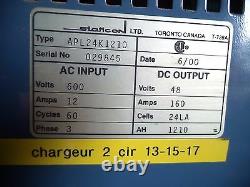 Hawker Oldham Hawker Auto 48VDC Battery Charger, 600V/3PH/50/60 CYC AC Input