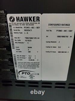 Hawker PTOM3-48C-120Y Fork lift/ Tow Motor Battery Charger