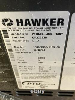 Hawker PTO Mod 3 High Frequency Battery Charger 24/36/48V 480V, PTOM3-48C-180Y