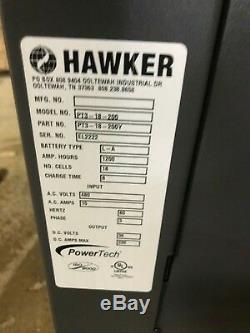 Hawker Powertech 36v 36 volt forklift battery charger