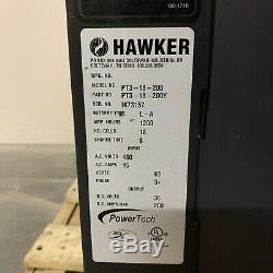Hawker Powertech Model PT3-18-200 36 volt forklift battery charger