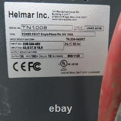 Helmar Power Point 36VDC 18 Cell Forklift Battery Charger 208-480V Single Phase