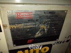 Hertner 24 VDC 100 AMP Forklift Battery Charger. Input 480 VAC 3ph 4 Amps