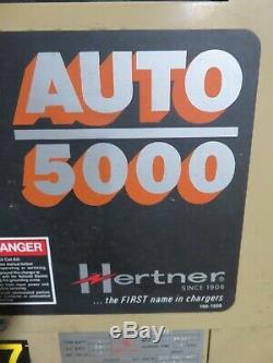 Hertner 3SD12-550 Battery Charger Fork Lift 12 Cell Auto 5000 24 Volt