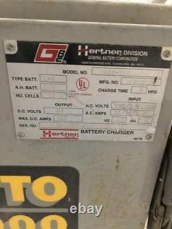 Hertner AUTO 6000 TW12-550 Forklift Battery Charger 24VDC 550AH L-A 3PH 8Hr