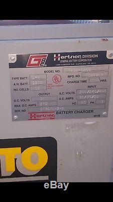 Hertner Auto 6000 480VAC 3Ph 36V Forklift Battery Charger tw18-1200