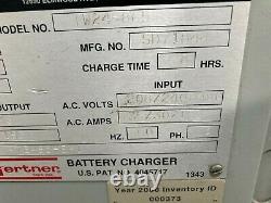 Hertner Auto 6000 Fork Lift Battery Charger Model TW24-865 / 208/240/480V
