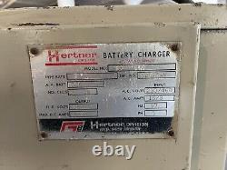 Hertner TD18-600 Forklift Battery Charger 48V, 3Phase, 230/460V, 600 AH