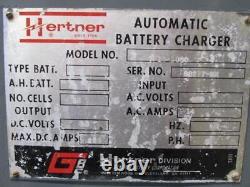 Hertner TF18-1050 Forklift Battery Charger 36v 3 PH 1020 AH