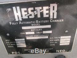 Hester 36v Automatic Industrial Forklift Battery Charger 620/730AH 240v/480v 3PH