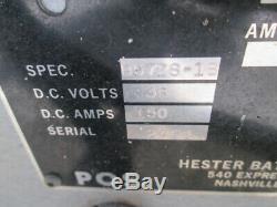Hester 36v Automatic Industrial Forklift Battery Charger 620/730AH 240v/480v 3PH