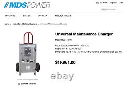 Hindlepower Mds Power Portable Universal Battery Charger Bb0443-01 $10,961