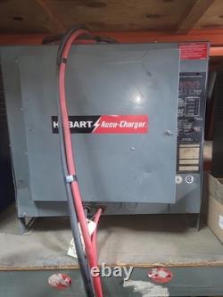 Hobart 18-Cell 36VDC 208/240/480VAC 3PH 1050AH Forklift Battery Charger