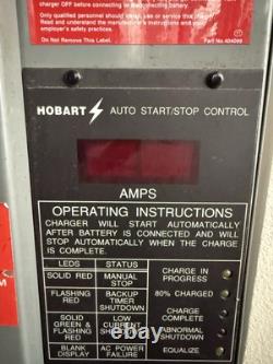 Hobart 24V Forklift Battery Charger, PH1, 208/240/480v