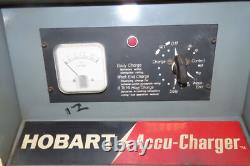 Hobart 450A1-6 Accu-Charge 12V Forklift Battery Charger 208/240/480V 1Ph 450Ah