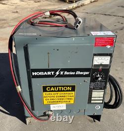 Hobart # 540B1-12R Forklift Charger 1ph 24V 208/240/480V (5727)