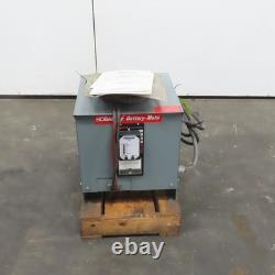 Hobart 600M1-12C 24V 102A Forklift Battery Charger 12-Cell 208-240/480V 1PH
