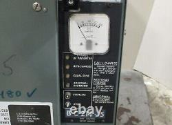 Hobart 865C3-12 Forklift Accu Charger 24 VDC Output 12 Cell Analog Read