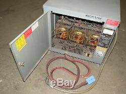 Hobart 880C3-24 48V 208-240/480VAC Input Forklift Battery Charger 24 Cell