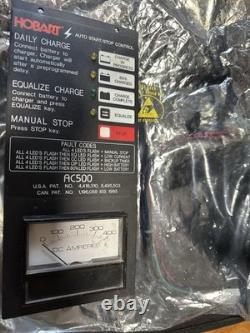 Hobart AC500 Auto Start/Stop Forklift Battery Charger Panel
