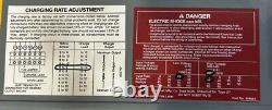 Hobart Accu-Charge 12V Forklift Battery Charger 208/240/480V 1 Phase 48 Lead