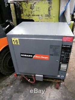 Hobart Accu-Charge Forklift Battery Charger 600C3-12 510C3 24 Volts 12 Cells