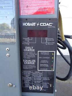Hobart Accu-Charger 24v 600 Amp Hour Auto Forklift Battery Charger Mdl #600C3-12