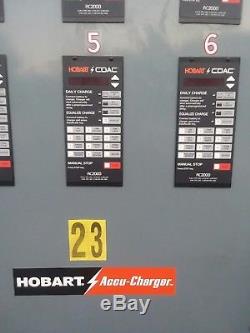 Hobart Accu Charger 36V 6 Station Industrial Forklift Charger M#750E3-12S6 L@@K
