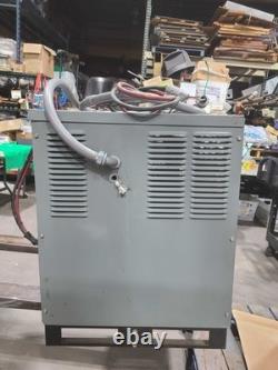 Hobart Accu-Charger 600C3-12 24V Forklift Battery Charger 600AH 3PH TESTED