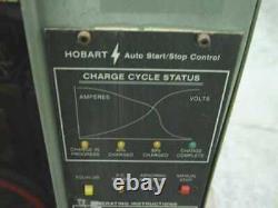 Hobart Accu-Charger Forklift 12 Volt DC Battery Charger AS IS 865C3-6