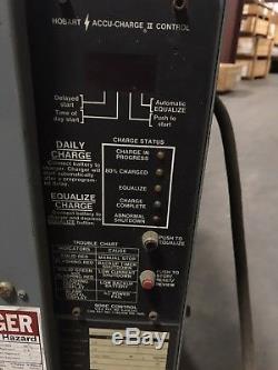 Hobart Accu-Charger Forklift 36 Volts DC Battery Charger 865C3-18