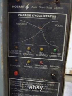 Hobart Accu-charger Forklift Battery Charger 600c3-18 36 VDC 3 Ph