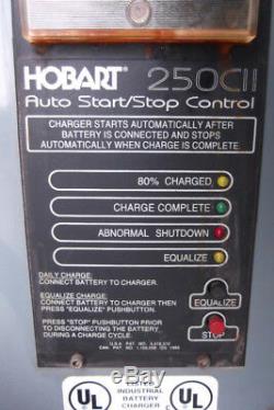 Hobart Batter-Mate 1050H3-12C 24V Forklift Battery Charger 208/240/480V 3 Phase