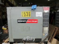 Hobart Forklift Battery Charger 48 Volts 600 A. H. In 8 Hrs 208/240/480V 3PH VGC