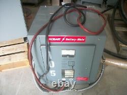 Hobart Forklift Battery Charger 725h3-18 DC Out 36v Ac In 208/240/480 3ph