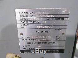 Hobart Forklift Battery Charger Model IR6-380