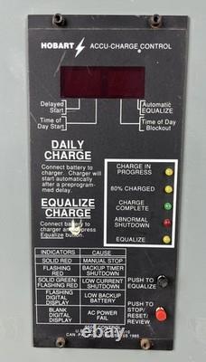 Hobart Prestolite Accu-charger 880c3-18 Forklift Battery Charger 010- 8580971