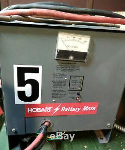 Hobart battery charger forklift golf cart pallet jack 24v